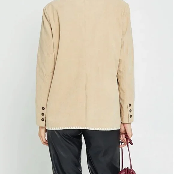 CAARA Oversized Teddy Blazer - Few Moda Size M - Picture 2 of 9